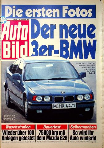 Deckblatt Auto Bild (45/1988)